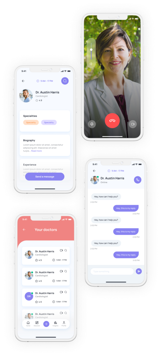 health tech mobile app